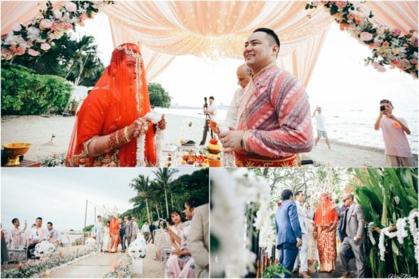 indian wedding Cape Dara Resort Pattaya thailand
