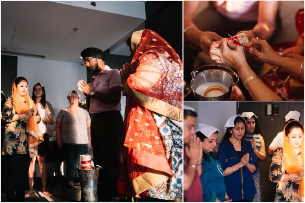 indian wedding at Holiday inn bangkok Thailand