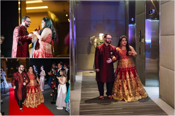 indian wedding at Holiday inn bangkok Thailand