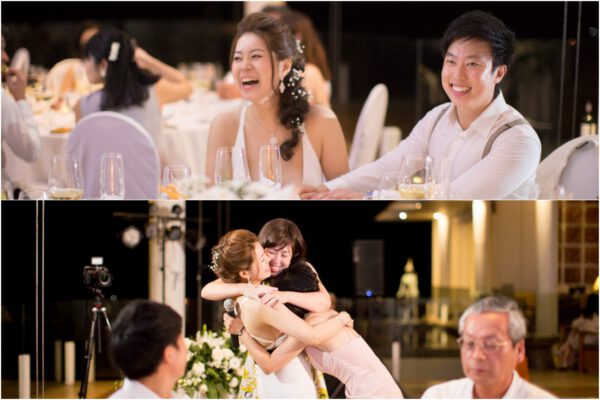 western wedding at Inter Continental Samui Baan Taling Ngam Resort Thailand