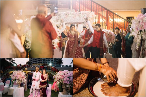 indian wedding at Novotel Hua Hin Cha Am Beach Resort And Spa Thailand