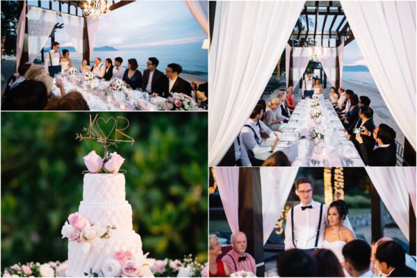 western wedding at Sea Sand Sun Resort & Villas Pattaya Thailand