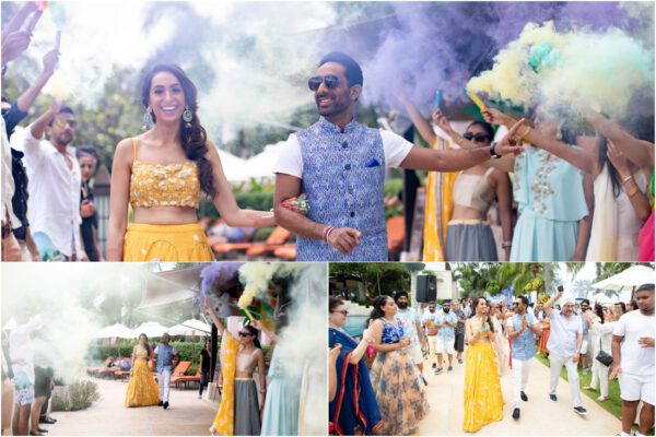 indian wedding at Sheraton huahin resort and spa Thailand