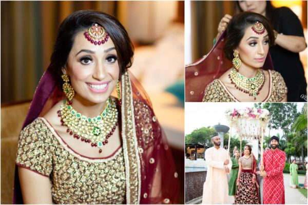 indian wedding at Sheraton huahin resort and spa Thailand