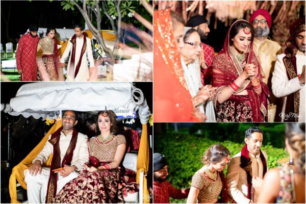 indian wedding at Sheraton huahin resort and spa Thailand