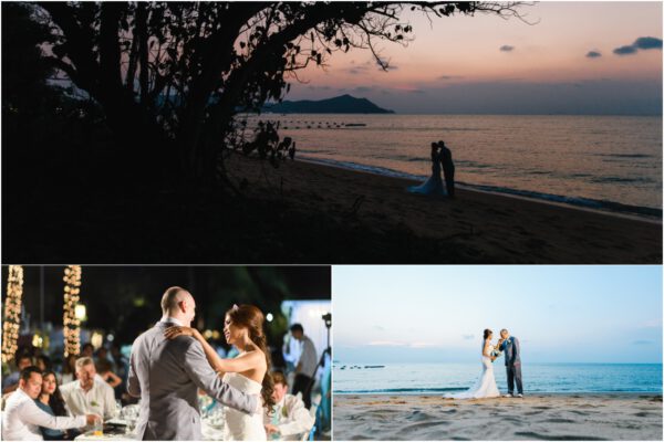 western wedding at at Sea Sand Sun Resort & Villas Pattaya Thailand