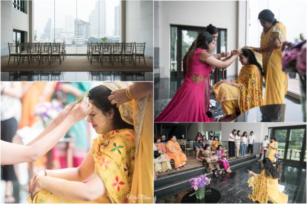 indian wedding at Mandarin Oriental Bangkok Thailand