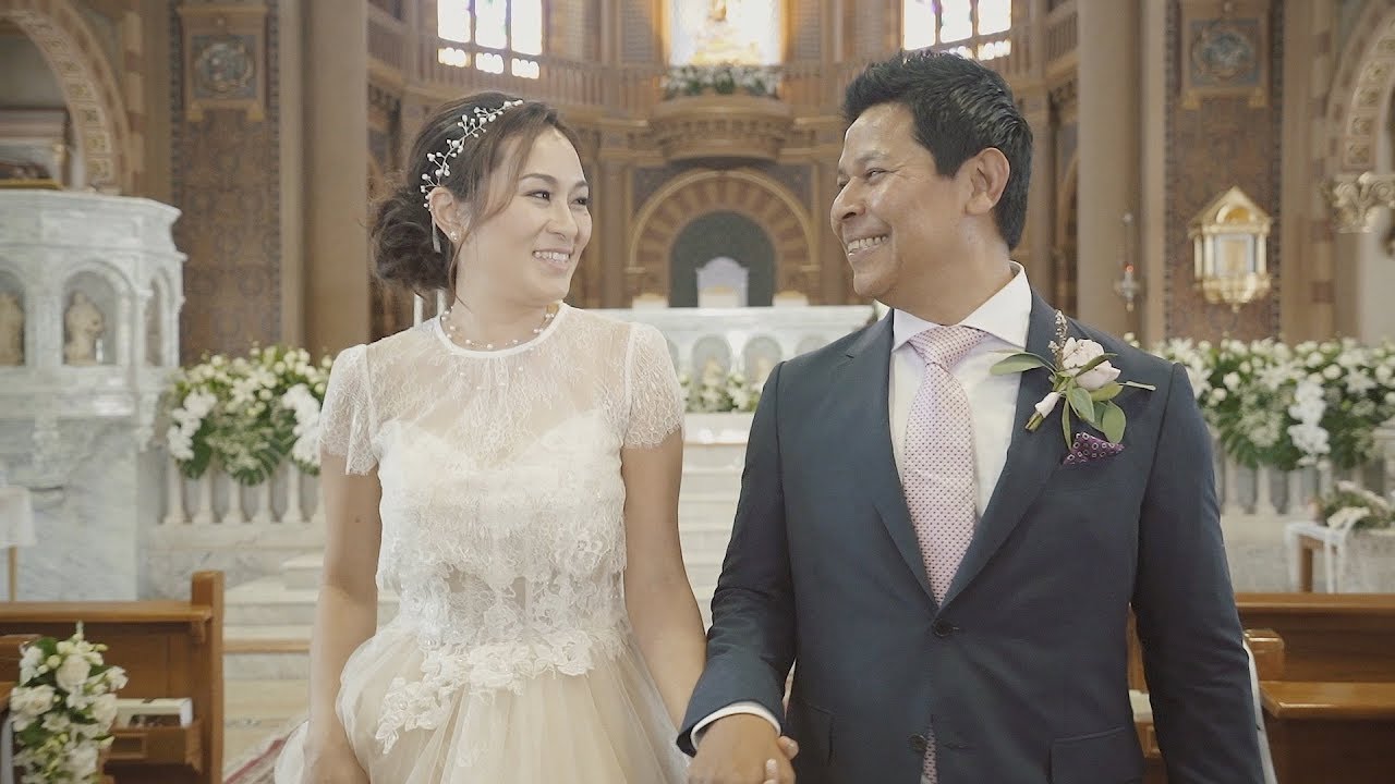 Church Wedding video thailand