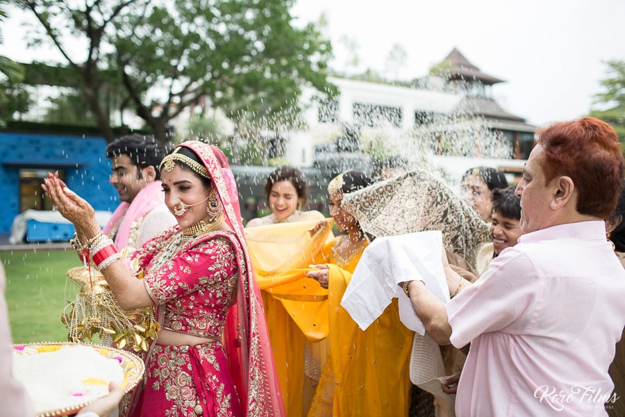 Indian wedding doli Bride