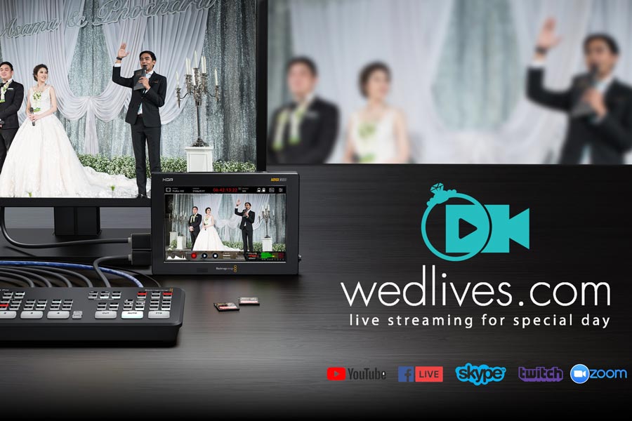 Live stream weddings wedlives