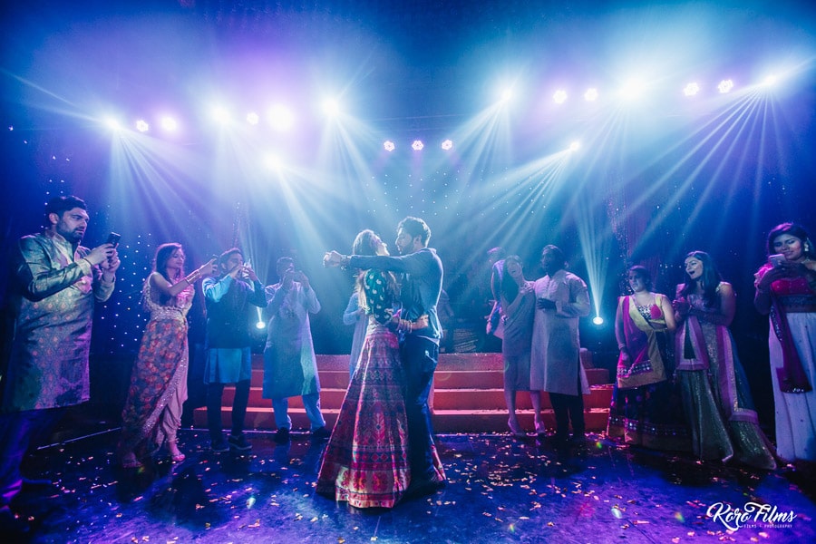 Indian wedding Sangeet firstdance
