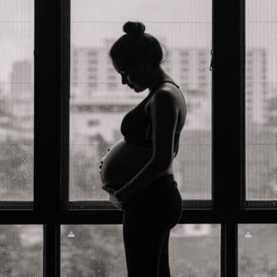 Pregnancy Photo Silhouette Bangkok