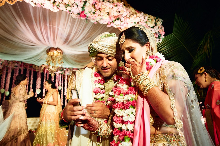 Indian wedding Groom Bride