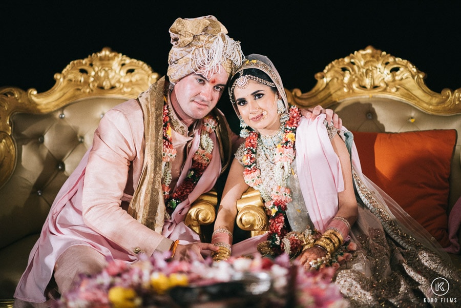 Indian wedding Groom & Bride