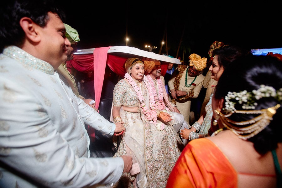 Indian wedding Vidaai