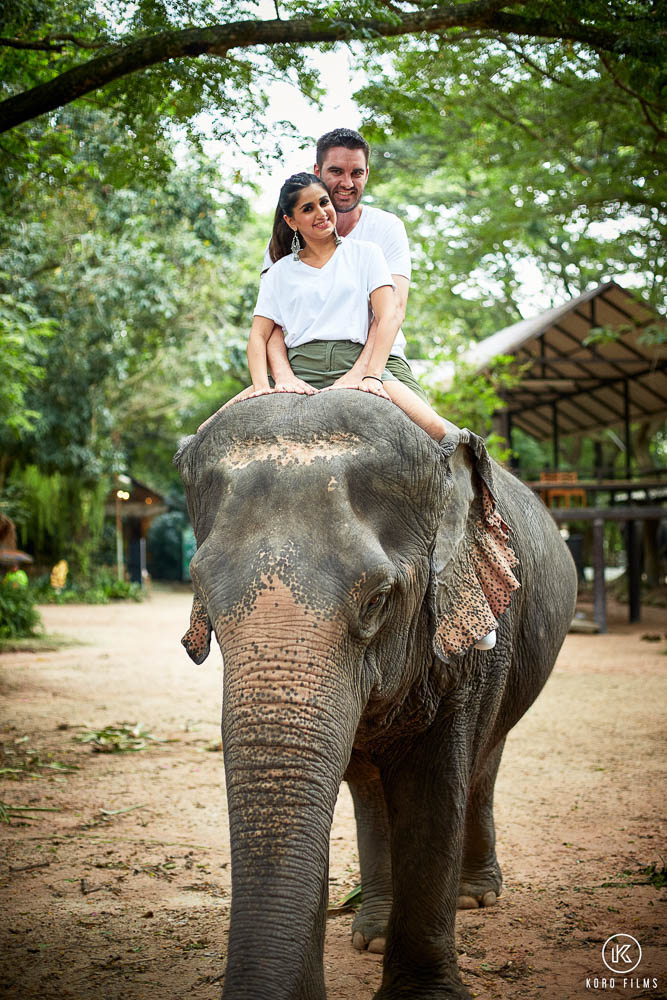 Pre Wedding photo shoot at Grand Canyon and Pattaya Elephant Village