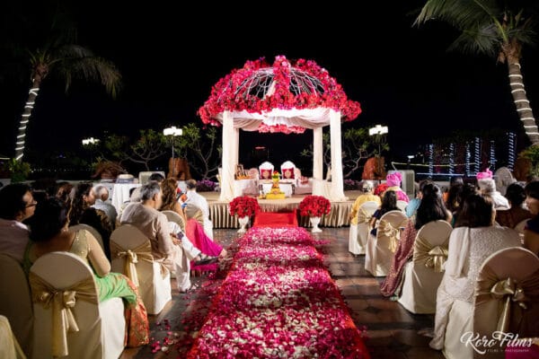 Indian wedding at Anantara Bangkok Riverside Resort and Spa Thailand