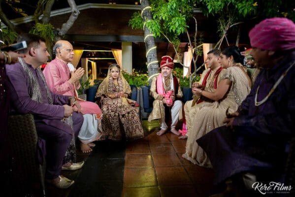 Indian wedding at Anantara Bangkok Riverside Resort and Spa Thailand