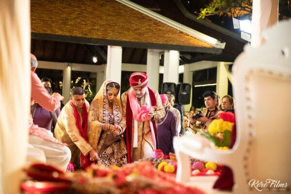 Indian wedding at Anantara Bangkok Riverside Resort and Spa Thailand