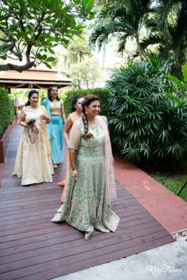 Indian wedding at Anantara Bangkok Riverside Resort and Spa Thailand