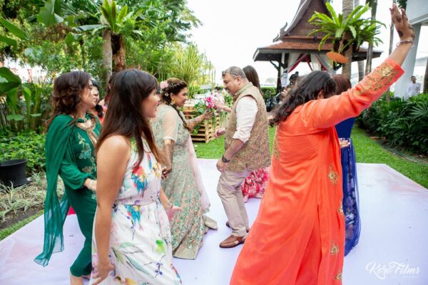 Indian wedding at Anantara Bangkok Riverside Resort and Spa Thailand