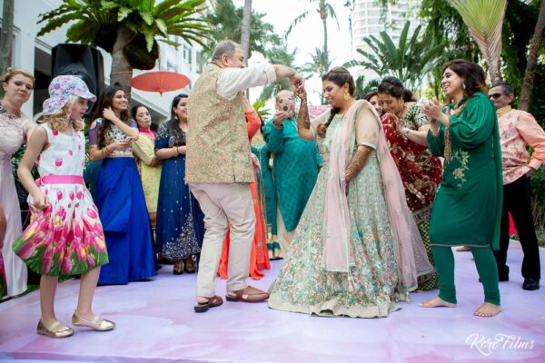 Indian wedding at Anantara Bangkok Riverside Resort and Spa Thailand