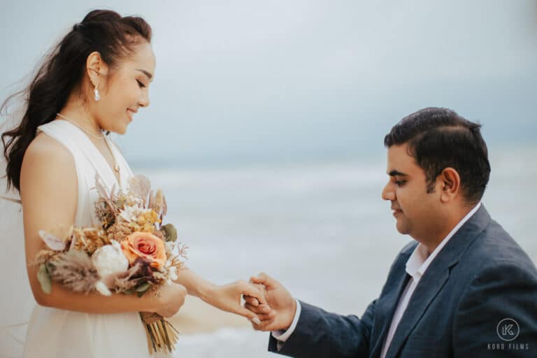 Beach Marriage proposal of So & Palm - KORO FILMS