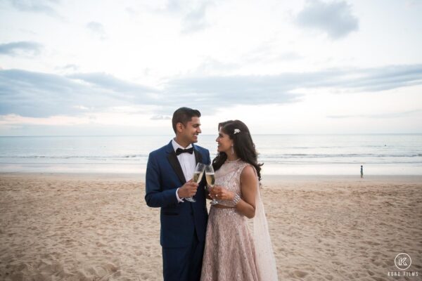 Beach Indian Wedding at JW Marriott Khao Lak Resort & Spa – Thailand