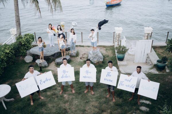 Beach Mariage Proposal in Huahin