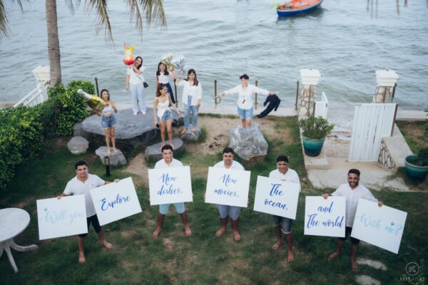 Beach Mariage Proposal in Huahin