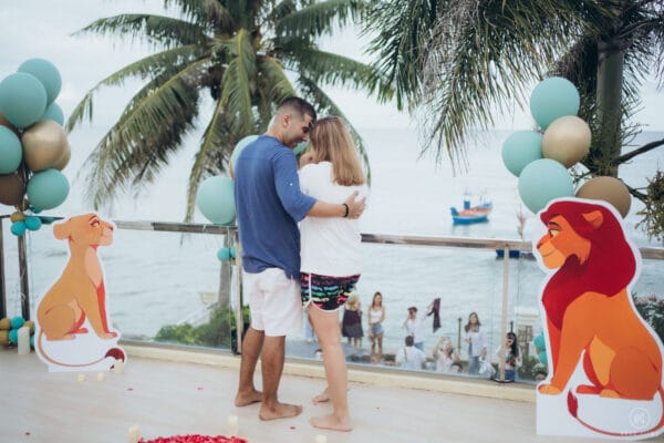 Beach Mariage Proposal in Huahin