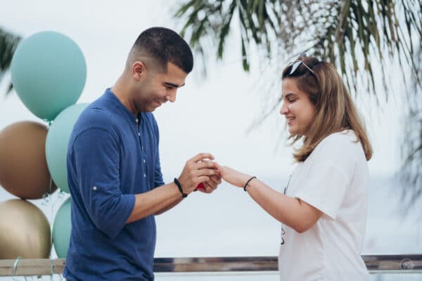 Beach Mariage Proposal in Huahin