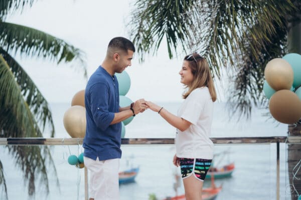 Beach Mariage Proposal in Huahin