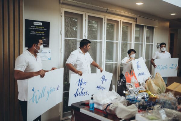 Beach Mariage Proposal in Huahin