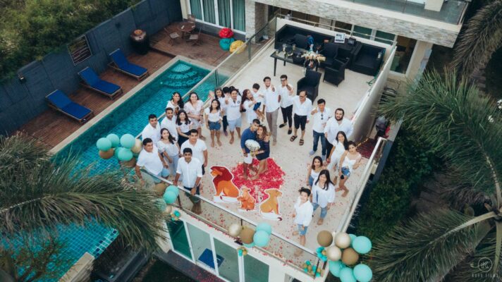 Beach Mariage Proposal in Huahin