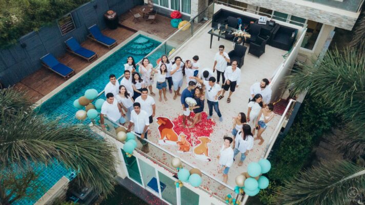 Beach Mariage Proposal in Huahin