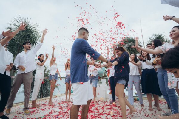 Beach Mariage Proposal in Huahin