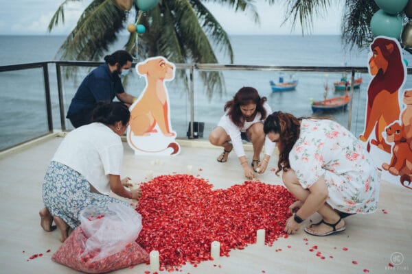 Beach Mariage Proposal in Huahin