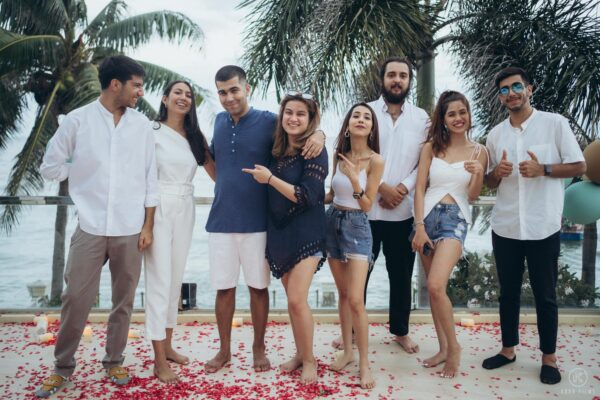 Beach Mariage Proposal in Huahin