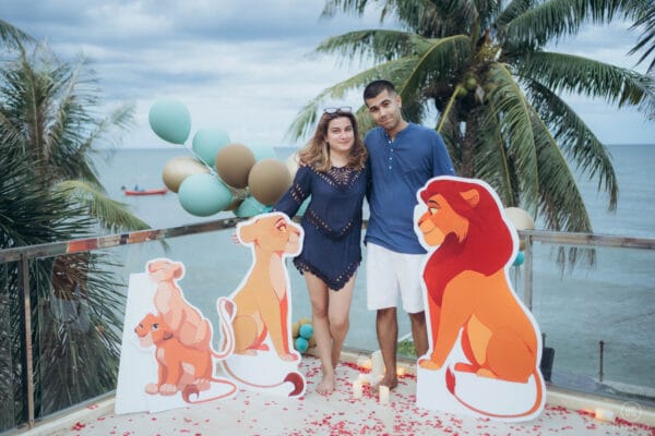 Beach Mariage Proposal in Huahin