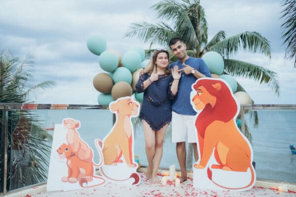 Beach Mariage Proposal in Huahin