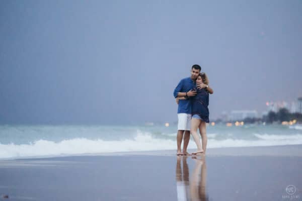 Beach Mariage Proposal in Huahin