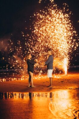 Beach Mariage Proposal in Huahin