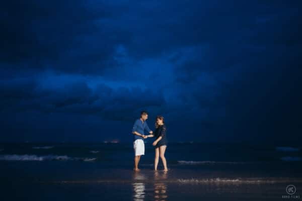 Beach Mariage Proposal in Huahin