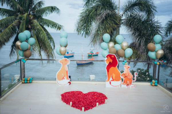 Beach Mariage Proposal in Huahin