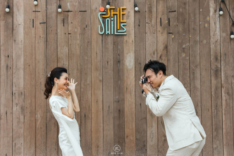 The Wedding at She Sails Cafe & Beach in Rayong