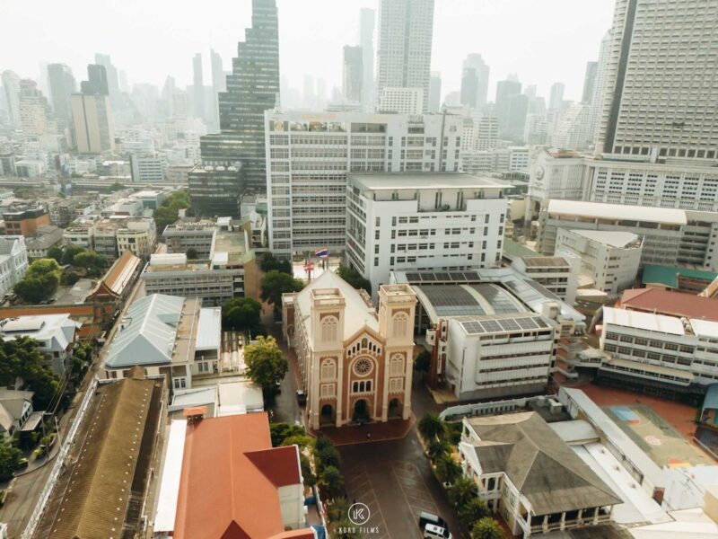 Catholic Church Wedding at Assumption Bangkok