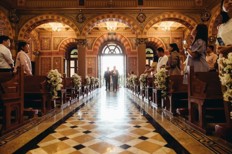 Catholic Church Wedding at Assumption Bangkok