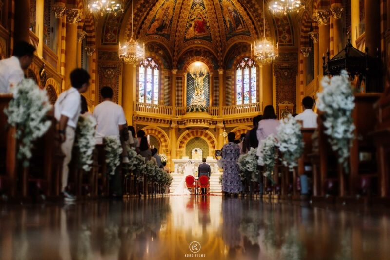 Catholic Church Wedding at Assumption Cathedral