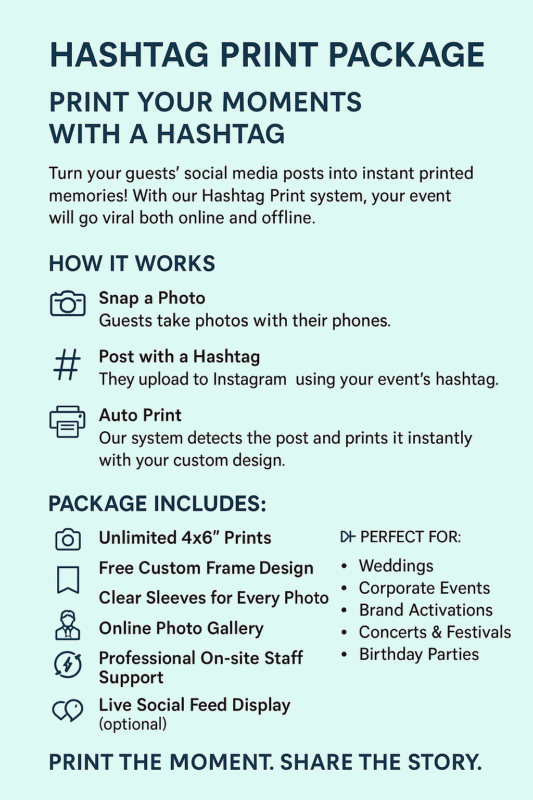 Hashtag Print